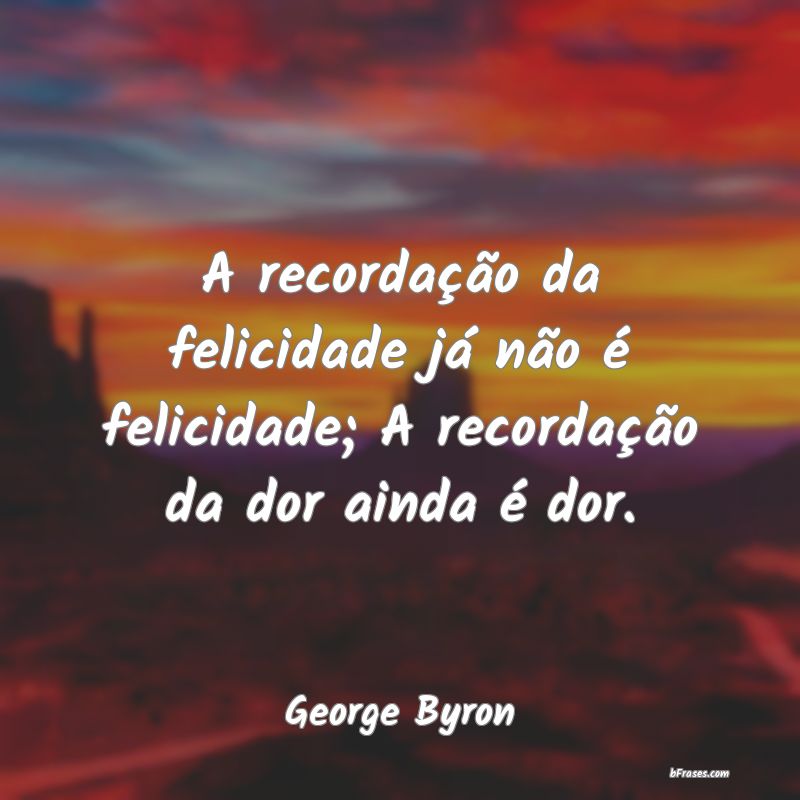 Frases de George Byron