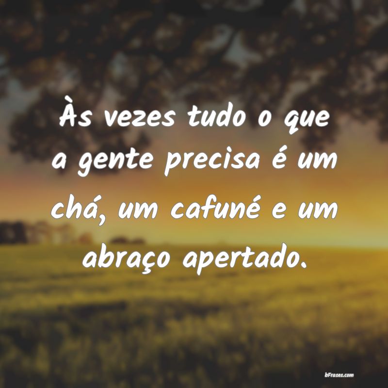 Frases de Abraço