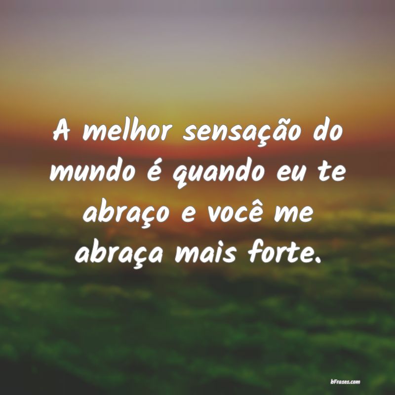 Frases de Abraço