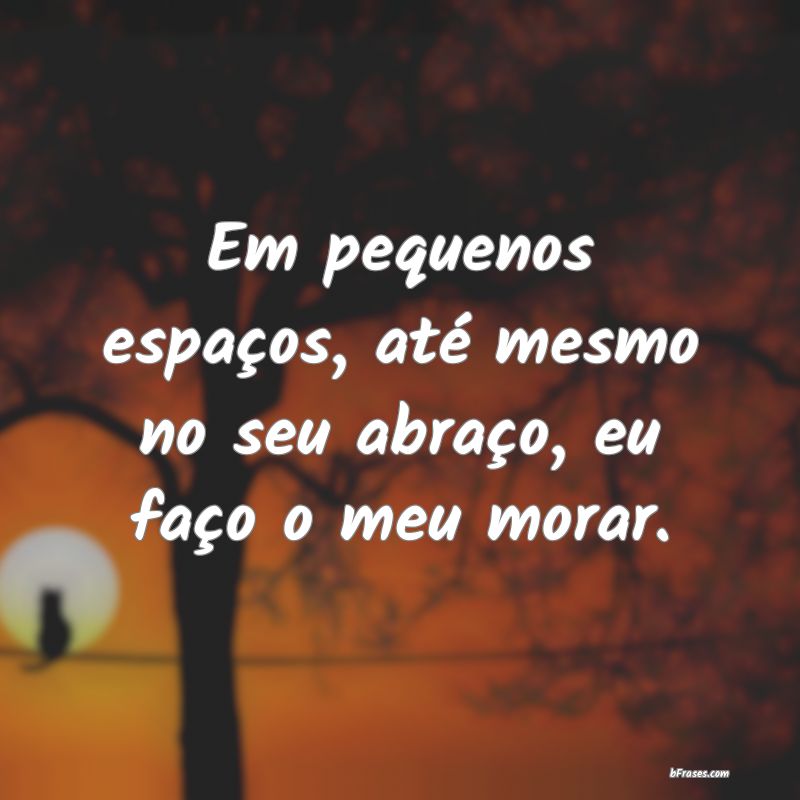 Frases de Abraço