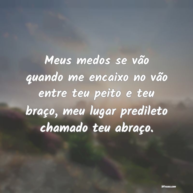 Frases de Abraço