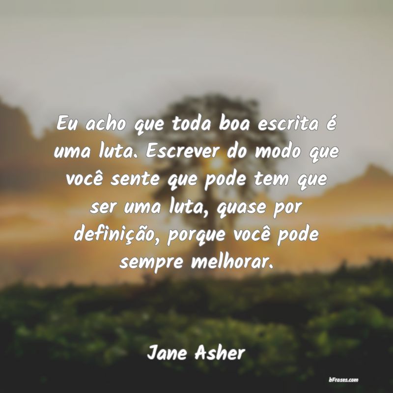 Frases de Jane Asher